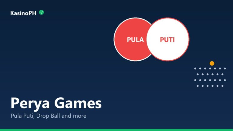 Pula Puti red and white with a drop-ball board