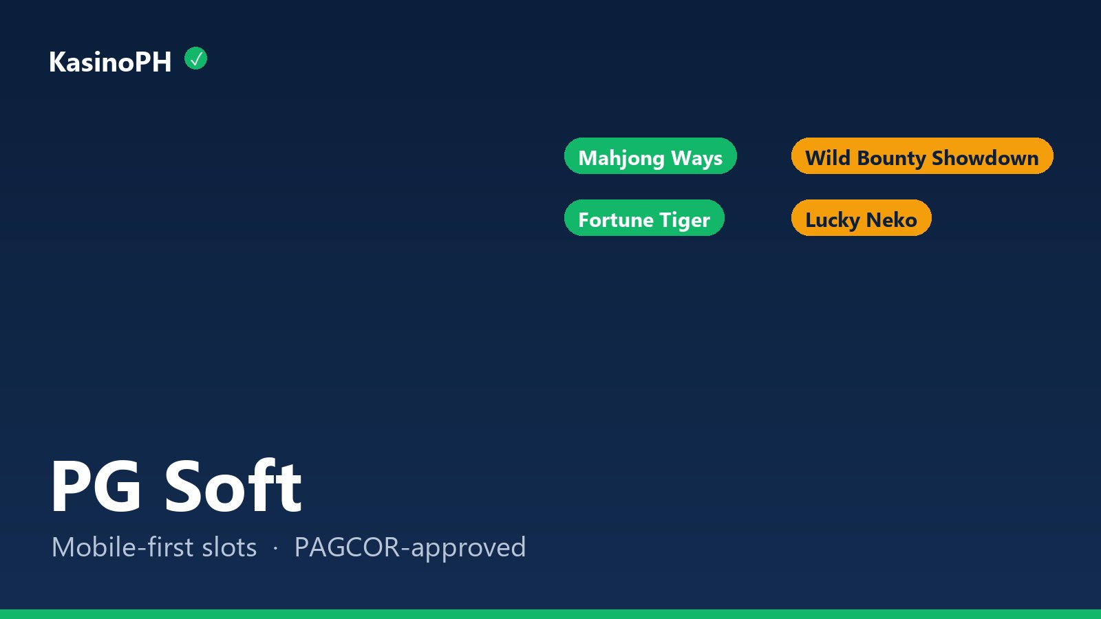 PG Soft provider guide